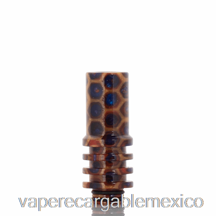 Vape Recargable 510 Chimenea Piel De Serpiente Punta De Goteo Rojo